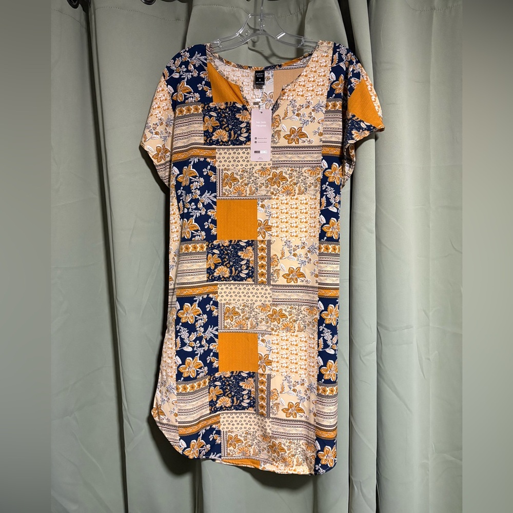 Floral Patchwork Women's Top